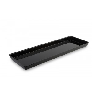 Plexi tray GN 5/4 40 BLACK - 810x265x40mm