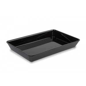 Plexi tray BLACK - 420x280x50mm